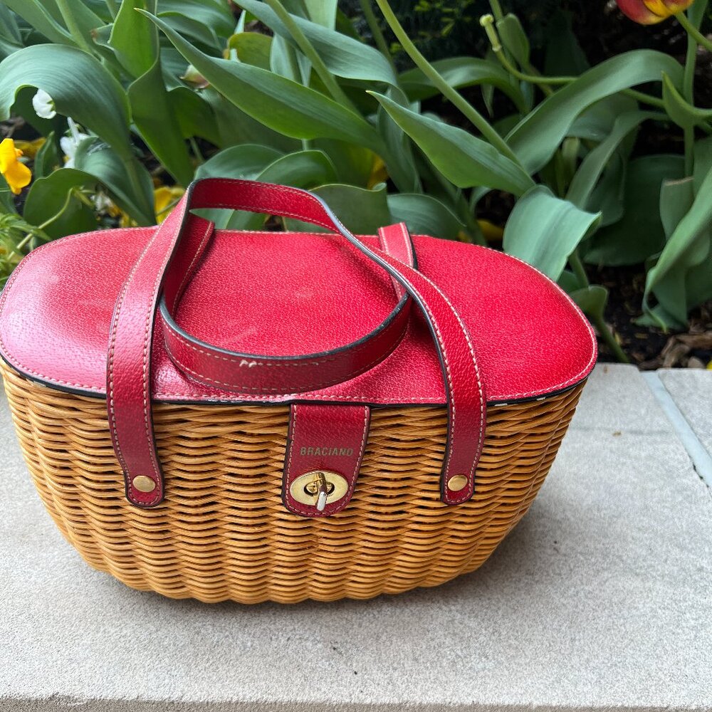 Braciano Picnic Basket Handbag